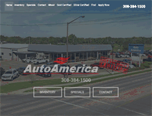 Tablet Screenshot of buyautoamerica.com